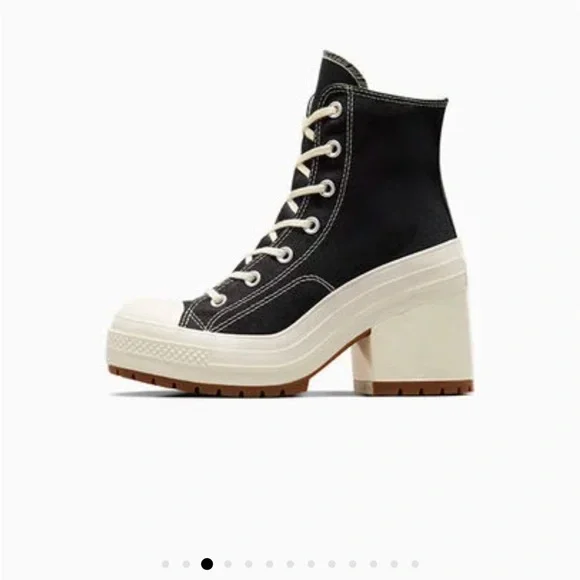 NWT Converse Chuck 70 De Luxe Heels High-Top Sneakers - Picture 4 of 12
